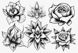 cybersigilism flor de maga tattoo idea