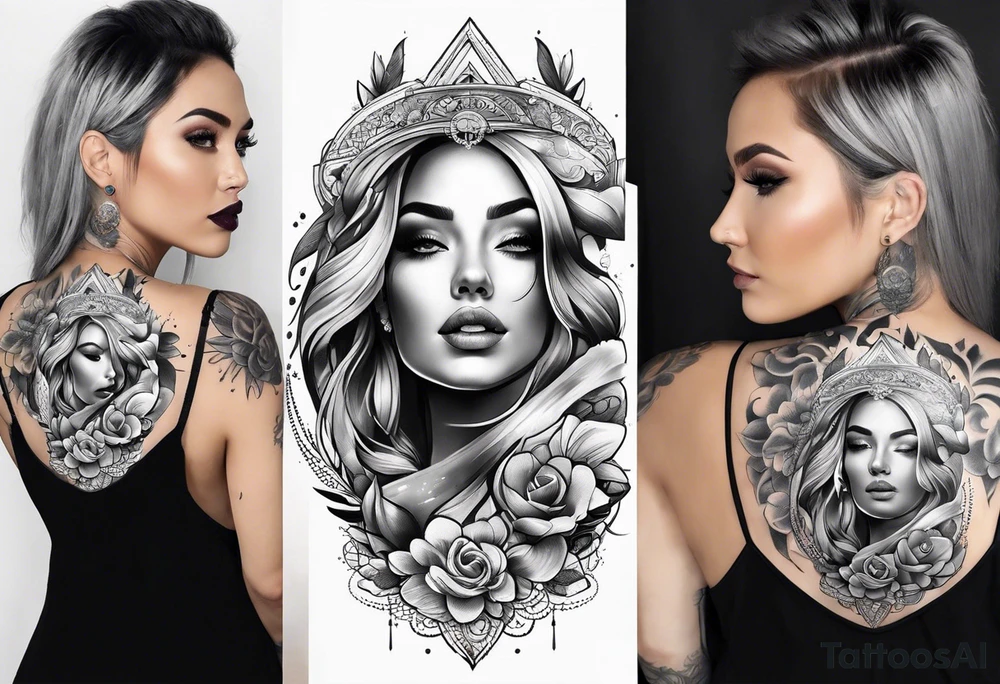 Galaxy shoulder tattoo tattoo idea