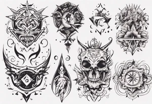 Matching tattoos for couples tattoo idea