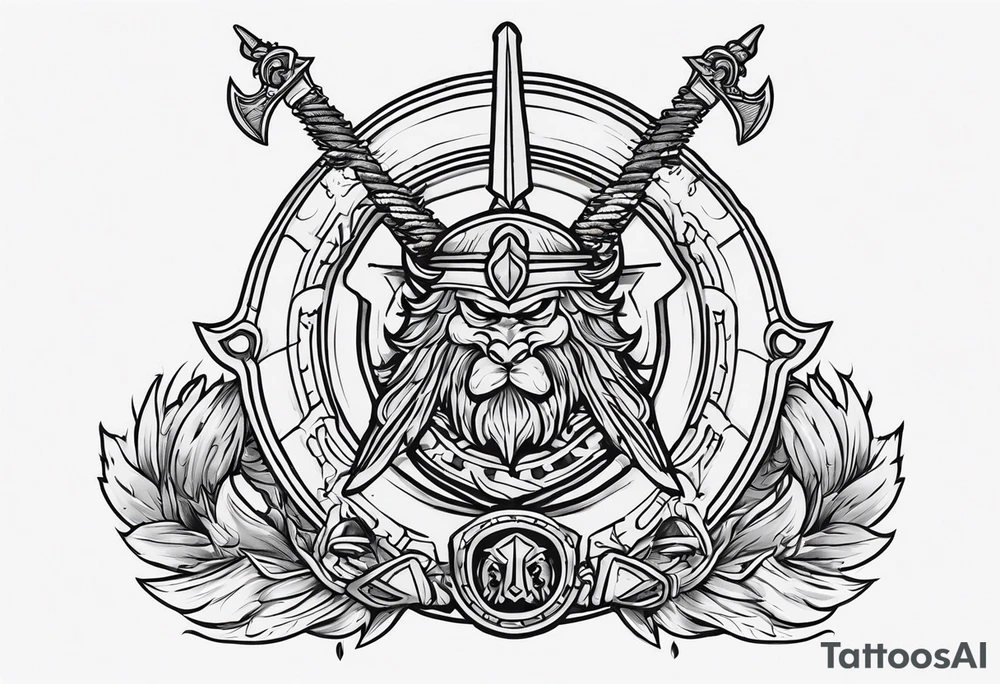 Valhalla military tattoo idea