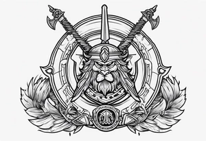 Valhalla military tattoo idea