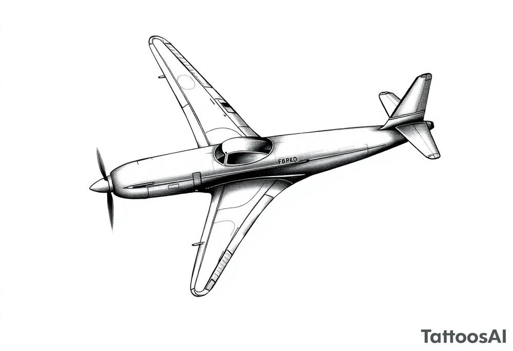 aviation tattoo idea