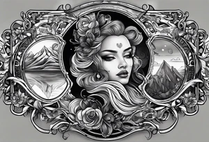 it's not the load that breaks you down, it's the way you carry it. tattoo idea