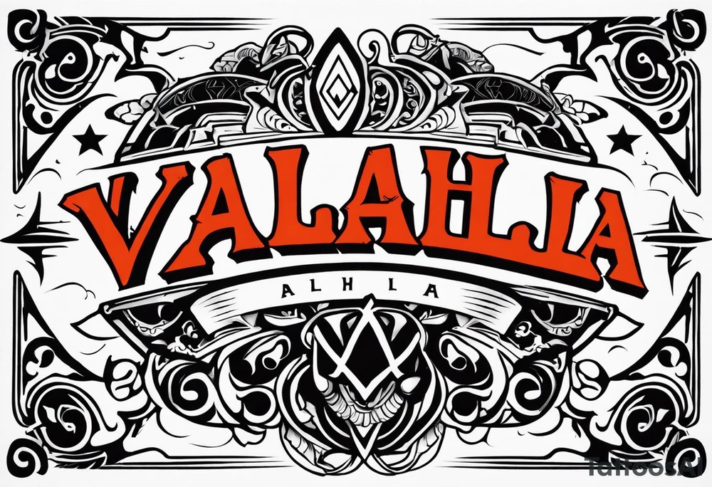 Valhalla tattoo idea