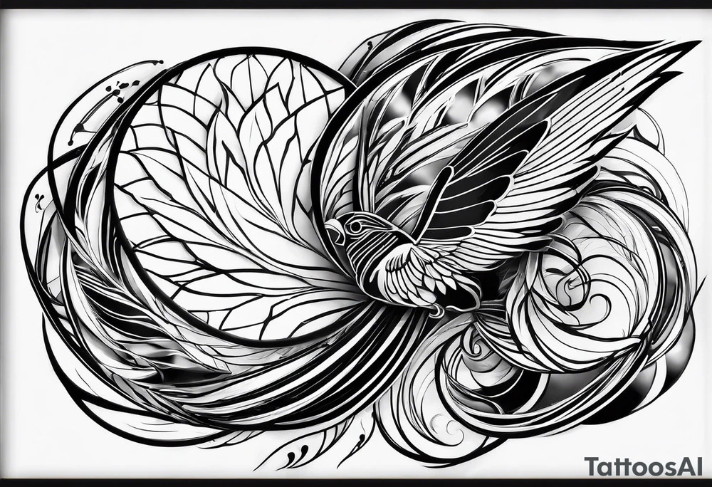 Minimalist tattoo design for quote " never fold never back down" tattoo idea
