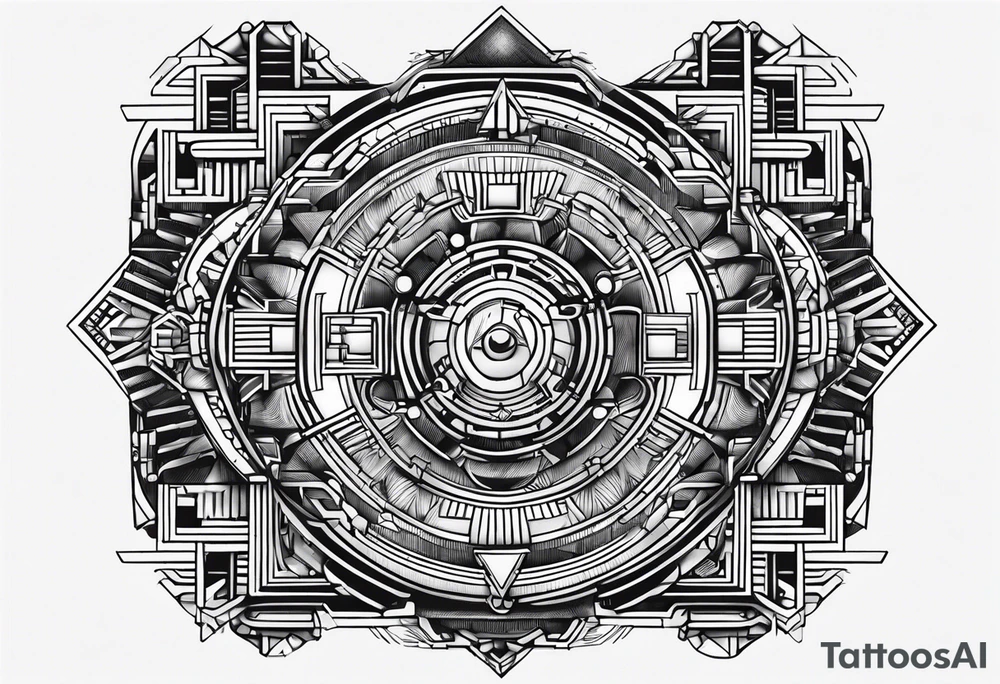 microchip tattoo idea