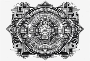 microchip tattoo idea