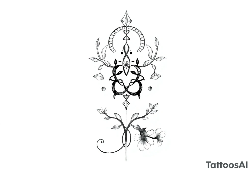 Symbol for protection and abundance  girl born 6 17 1986 at 820 pm tattoo idea