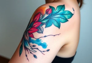 uma tatuagem que expresse a filosofia do bem e do mal tattoo idea