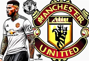 manchester united tattoo idea