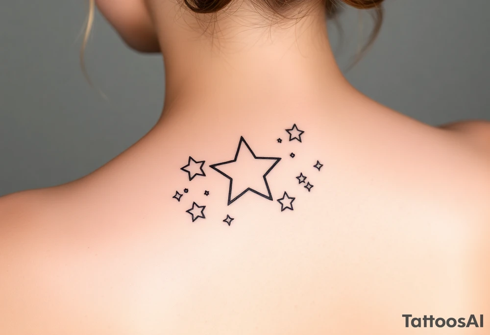 Stars tattoo idea