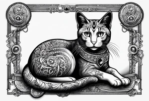 prayerbeads, cat, tattoo idea