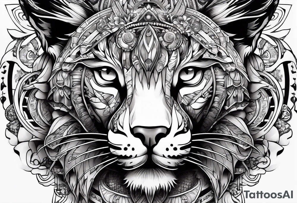 Чеширский кот tattoo idea