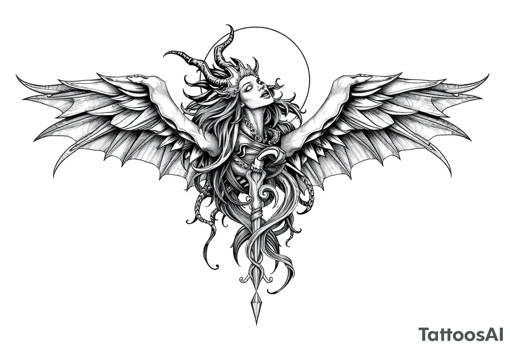Reincarnation mythology, lust tattoo idea