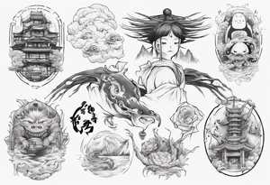 Spirited away tattoo idea