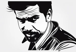 Can you create something small from the producer Eli Roth tattoo idea