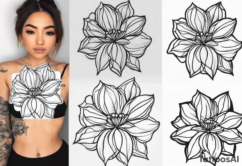 Jasmine flower mini for girl. yes! the second pic you sent looks good and is like what I want ☺️ it’d be even better if the one below could be like almost blossom not fully blossom tattoo idea