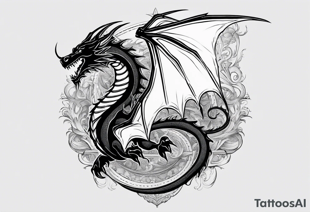 a book with pages falling out that turn into dragons tattoo idea a book with pages falling out that turn into dragons tattoo idea