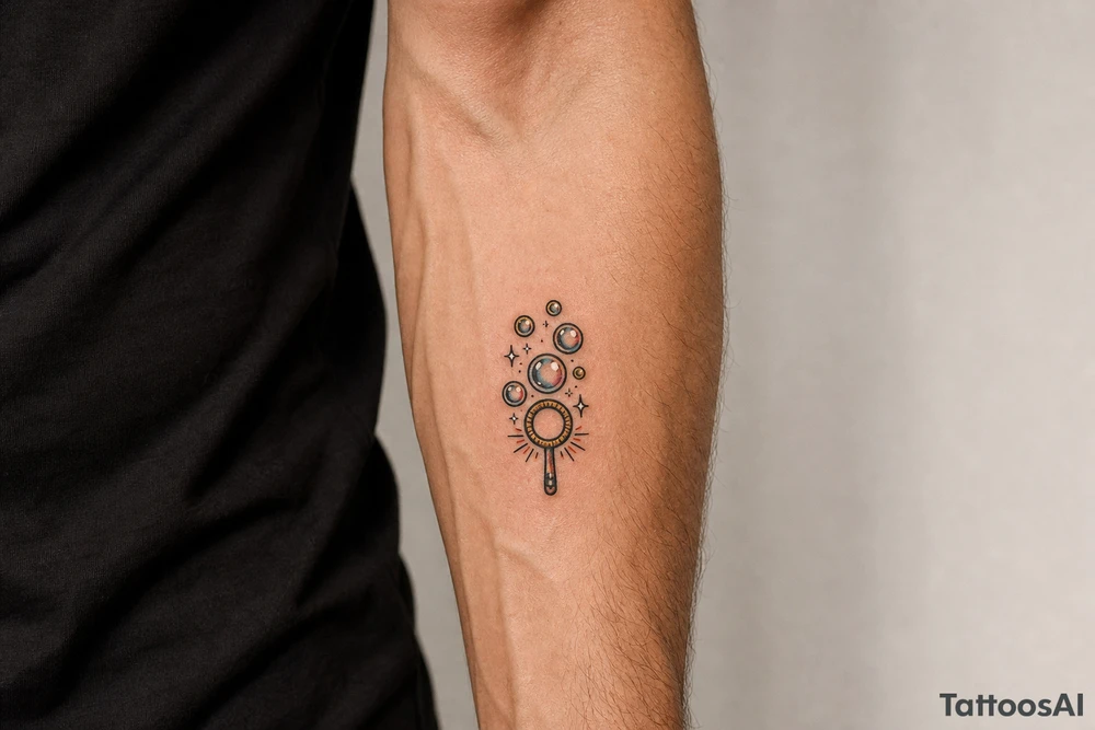bubbles up tattoo idea