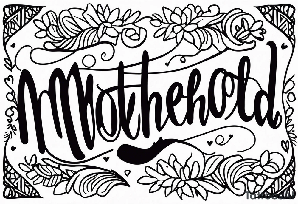 Motherhood tattoo idea