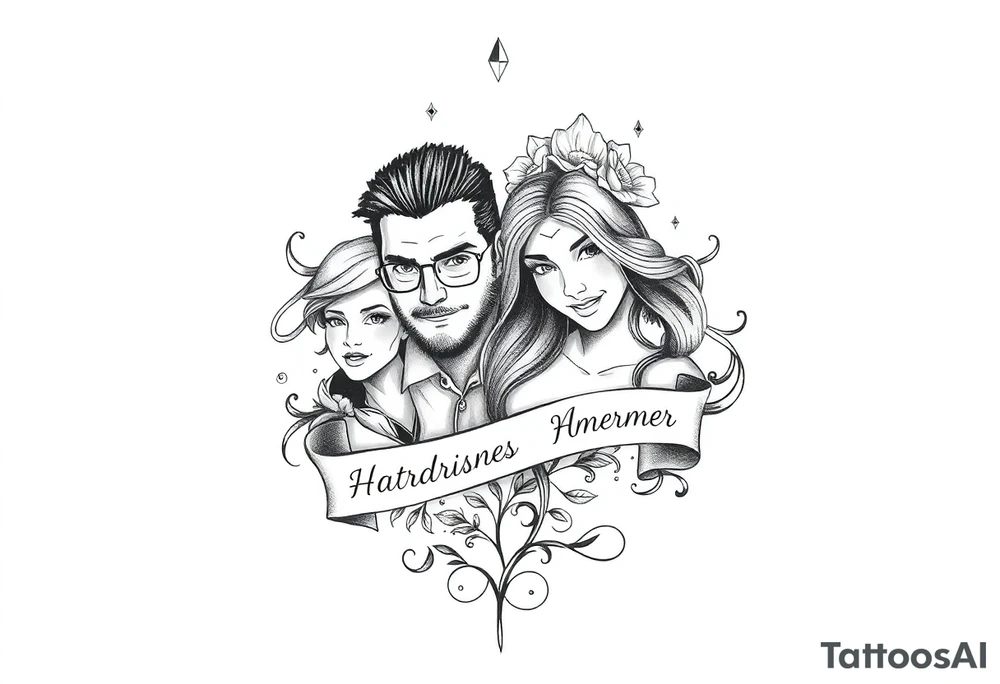 Tattoo for my family with names tattoo idea