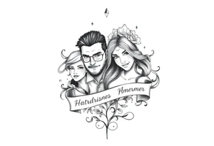 Tattoo for my family with names tattoo idea
