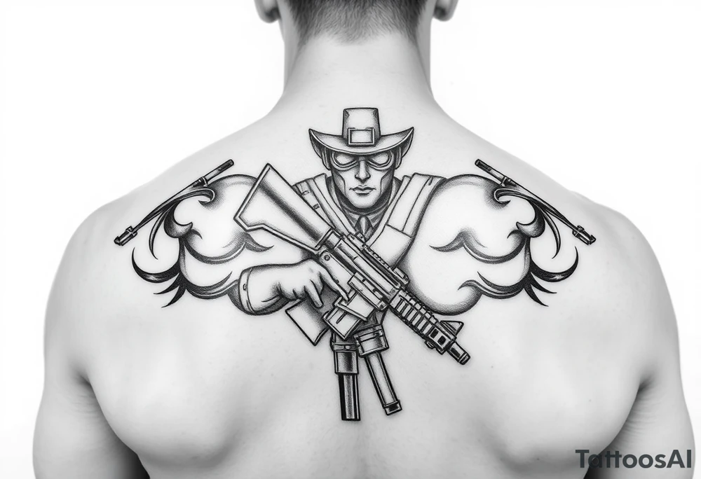 Army Soldier tattoo idea