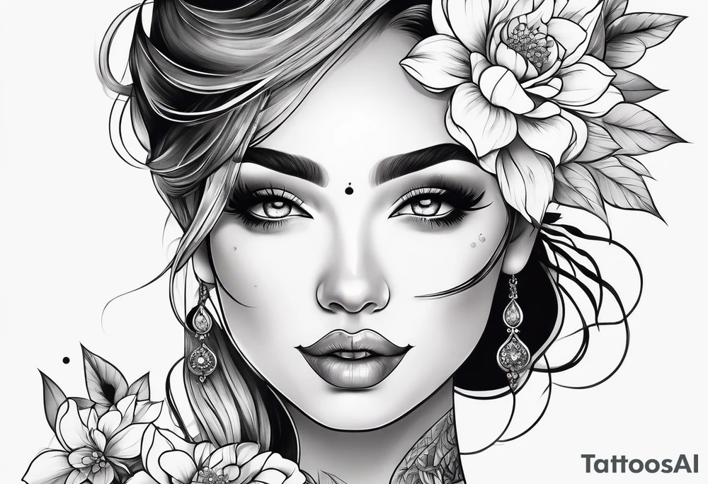 Feminine tattoo idea