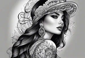 cool modern sleave on right arm tattoo idea