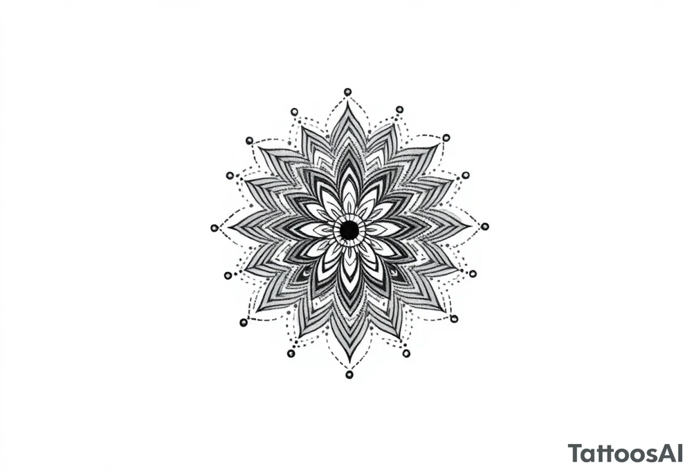 mandala tattoo idea