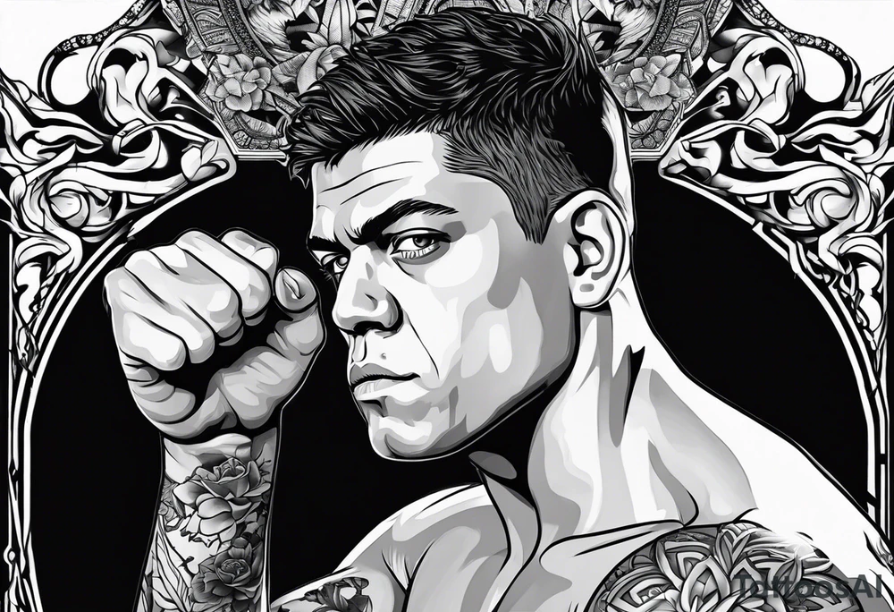 Nick diaz tattoo idea