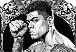 Nick diaz tattoo idea