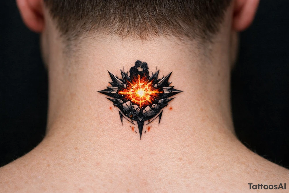 Fell in love with a dying star tattoo idea
