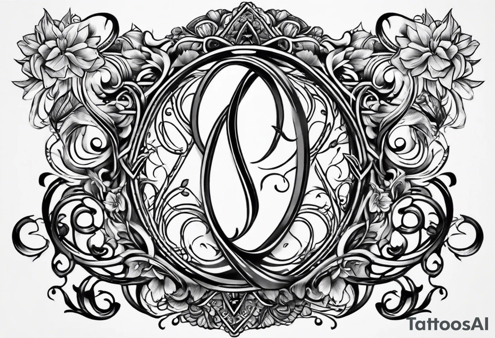 infinity symbol tattoo idea