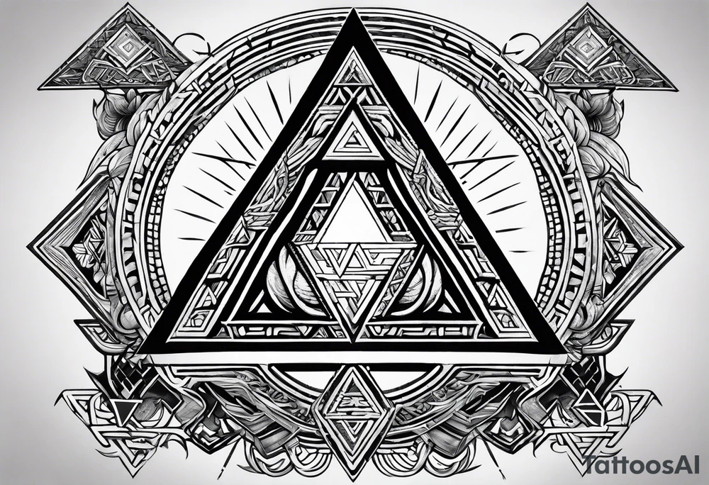 Valknut symbol tattoo idea