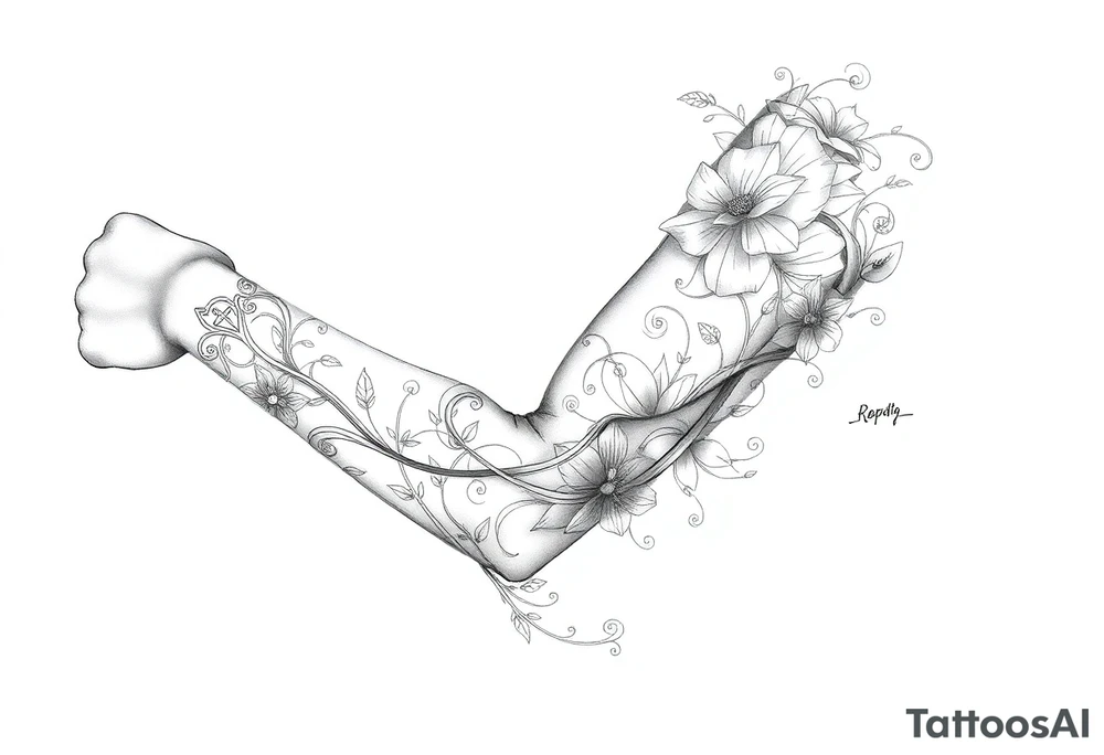 Pain tattoo idea
