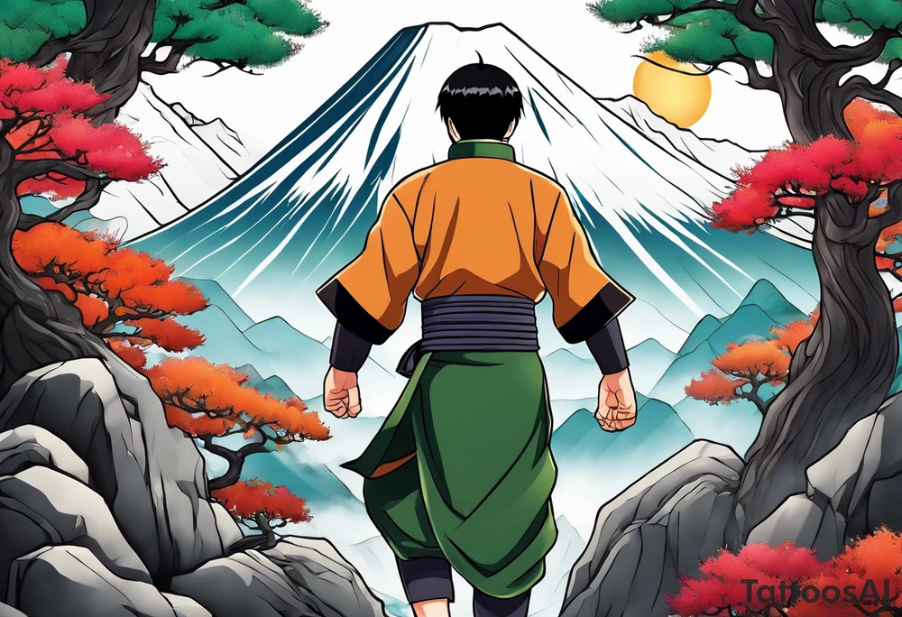 Rock Lee tattoo idea