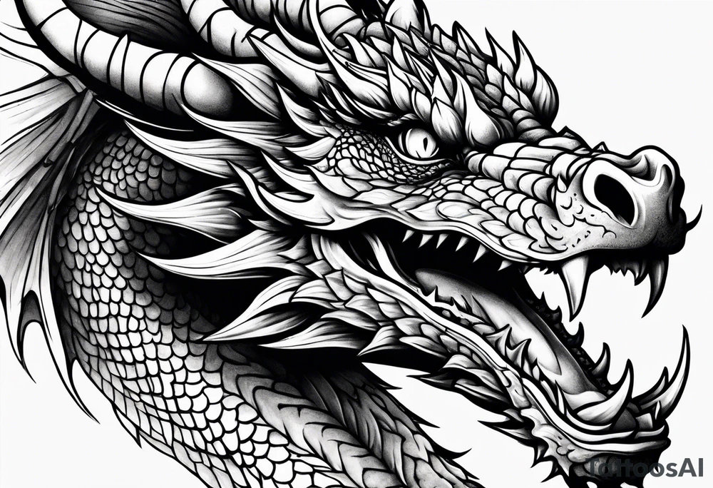 dragon tattoo tattoo idea
