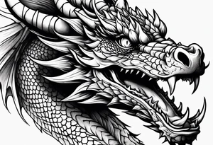 dragon tattoo tattoo idea
