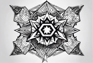Excision tattoo idea