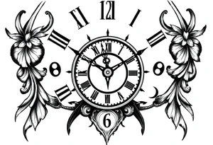 Clock tattoos tattoo idea