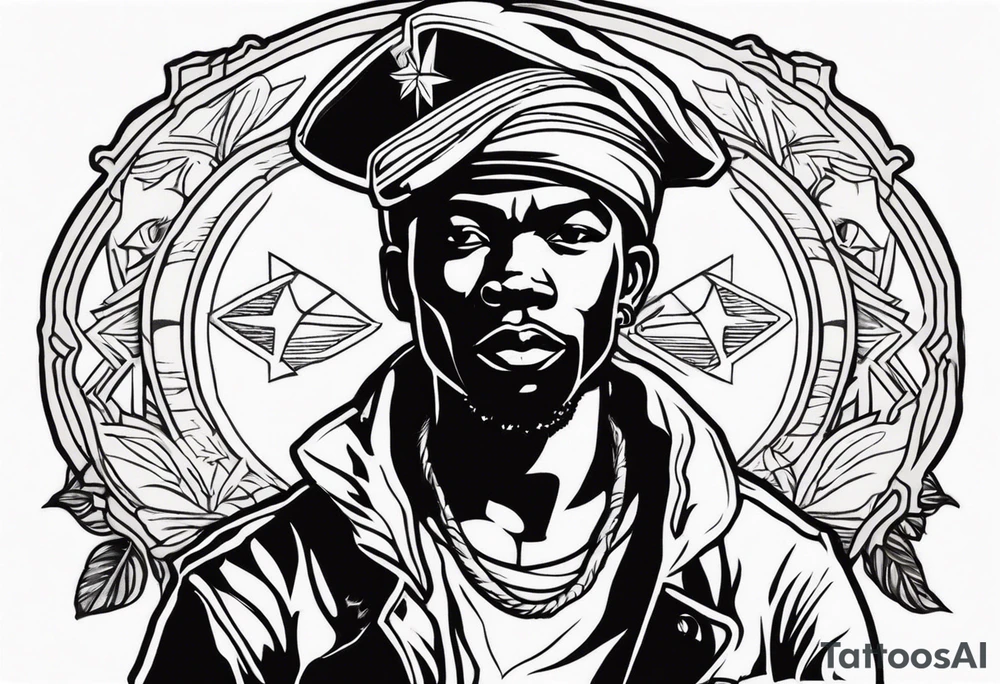 African American revolutionary tattoo tattoo idea
