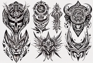 Matching tattoos for couples tattoo idea