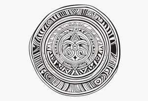 maori tribal  half sleeve tattoo tattoo idea