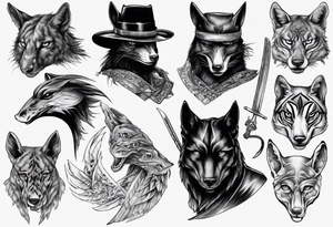 ANIMAL ZORRO tattoo idea