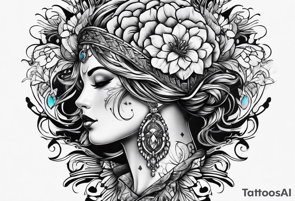 brain tattoo idea