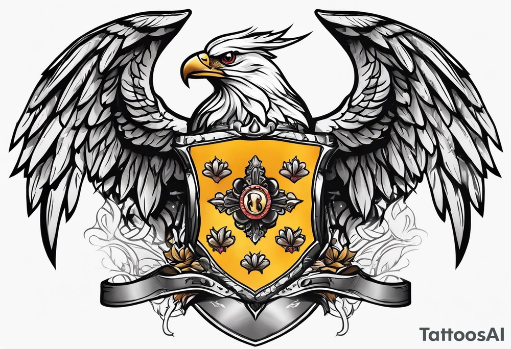 Prentice Family Crest tattoo idea