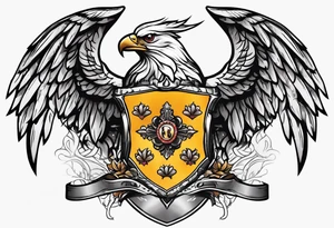 Prentice Family Crest tattoo idea