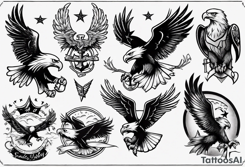 Eagle tattoo idea