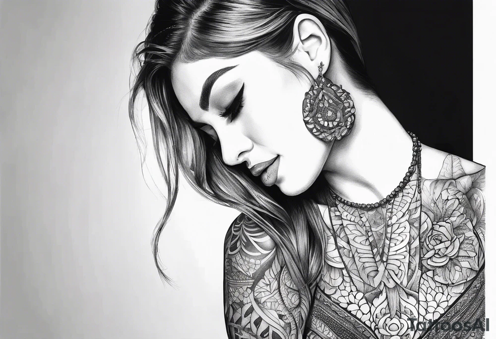 Dotwork tattoo idea